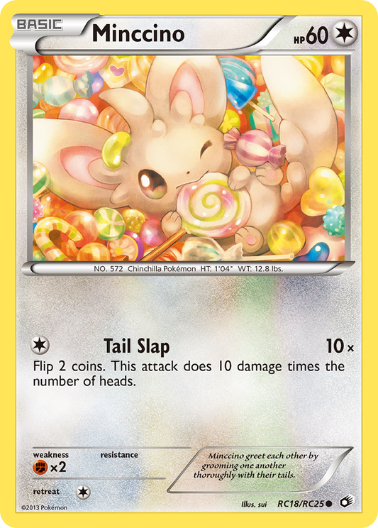 Minccino RC18/113 Common | Legendary Treasures | Pokemon Card