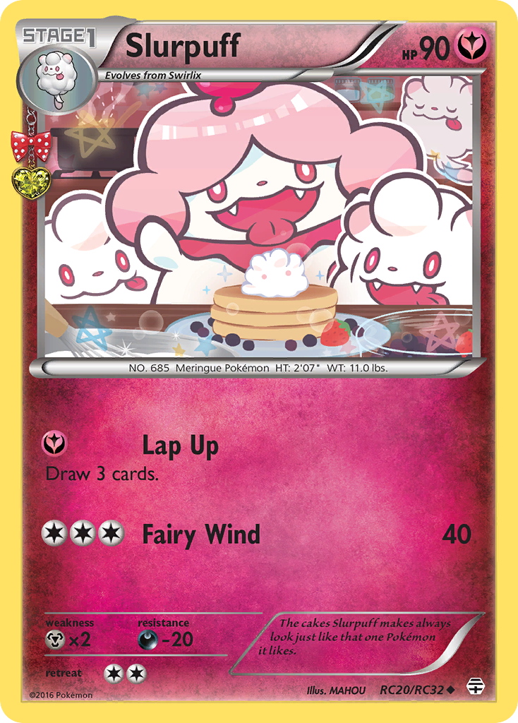 Slurpuff RC20/83 Uncommon | Generations | Pokemon Card