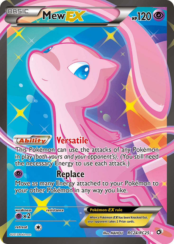 Mew-EX RC24/113 Rare Ultra | Legendary Treasures | Pokemon Card