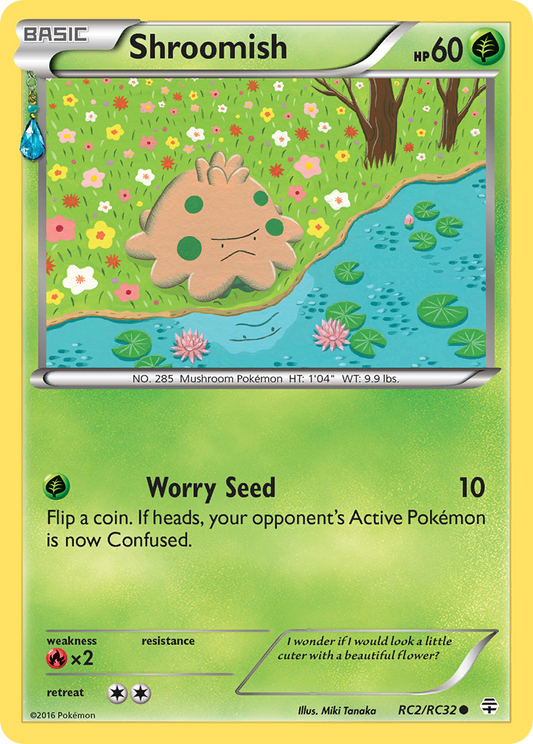Shroomish RC2/83 Common | Generations | Pokemon Card