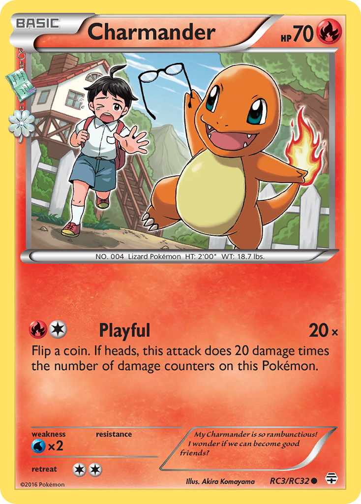Charmander RC3/83 Common | Generations | Pokemon Card