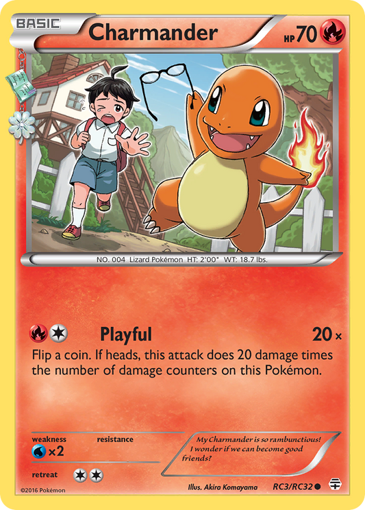 Charmander RC3/83 Common | Generations | Pokemon Card