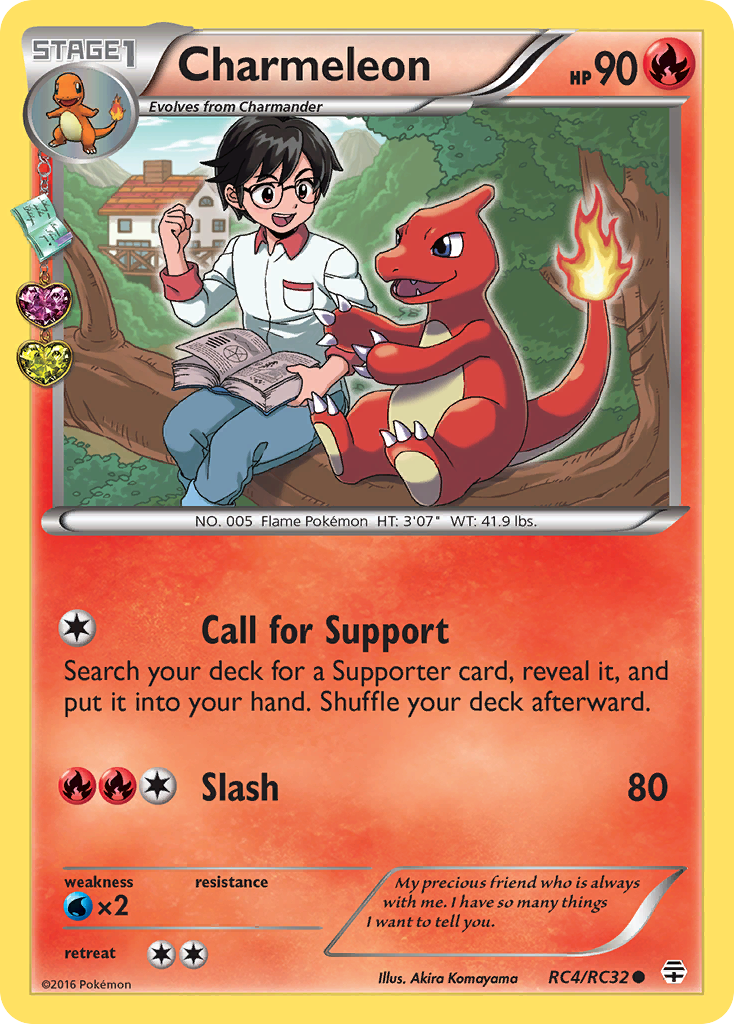 Charmeleon RC4/83 Common | Generations | Pokemon Card