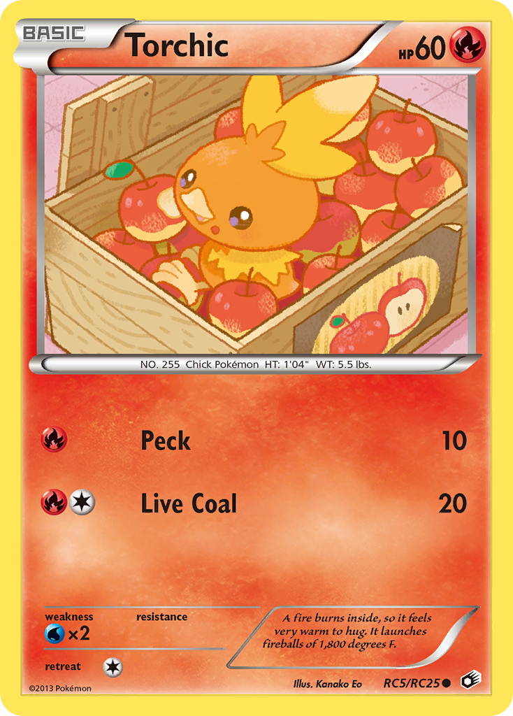 Torchic RC5/113 Common | Legendary Treasures | Pokemon Card