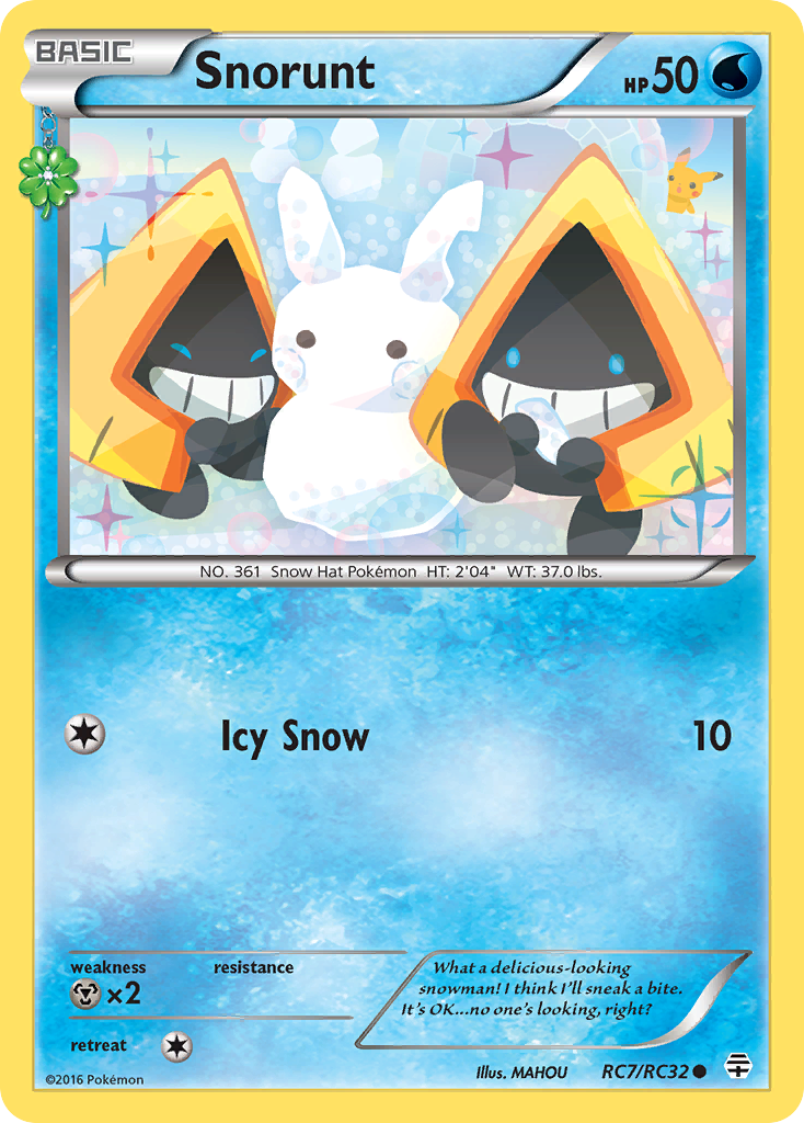 Snorunt RC7/83 Common | Generations | Pokemon Card