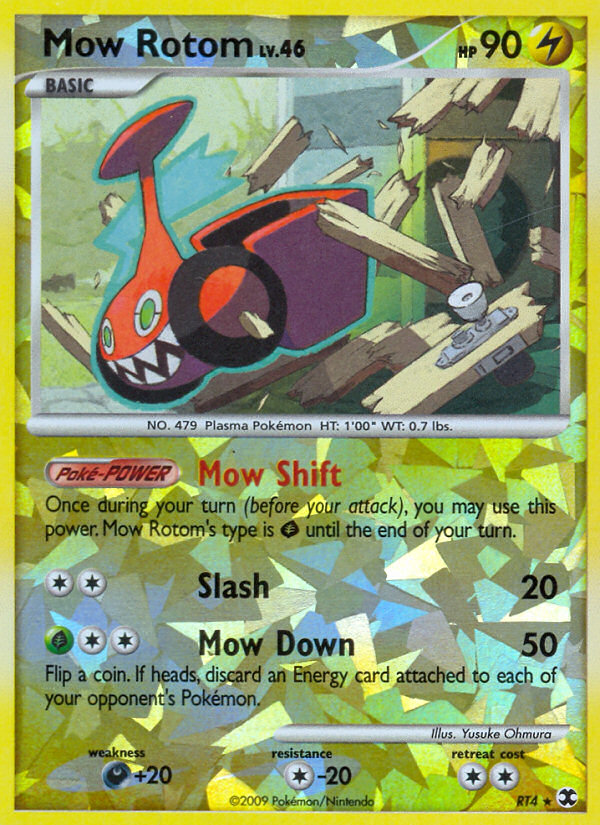 Mow Rotom RT4/111 Rare | Rising Rivals | Pokemon Card