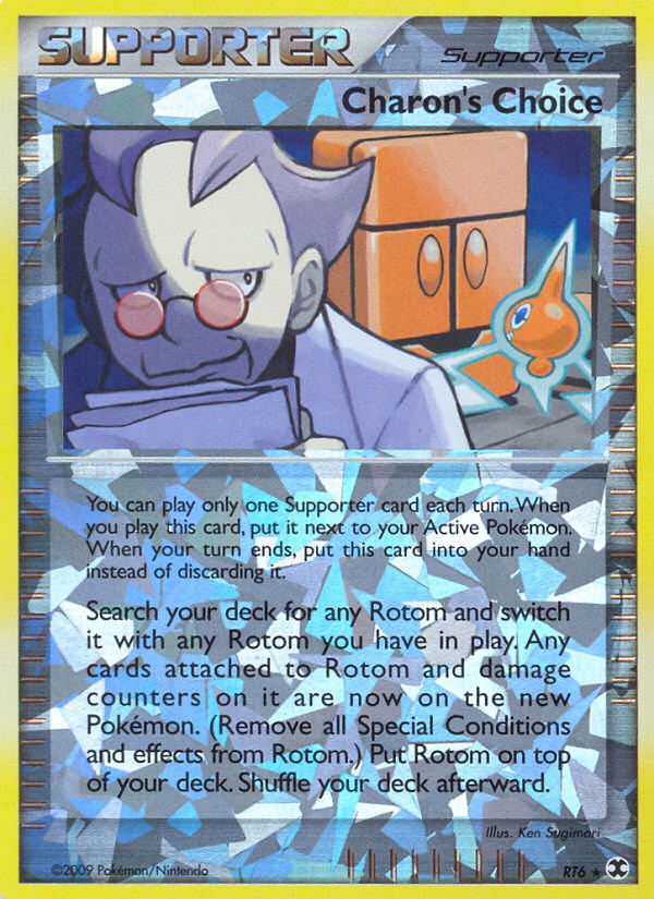 Charon's Choice RT6/111 Rare | Rising Rivals | Pokemon Card