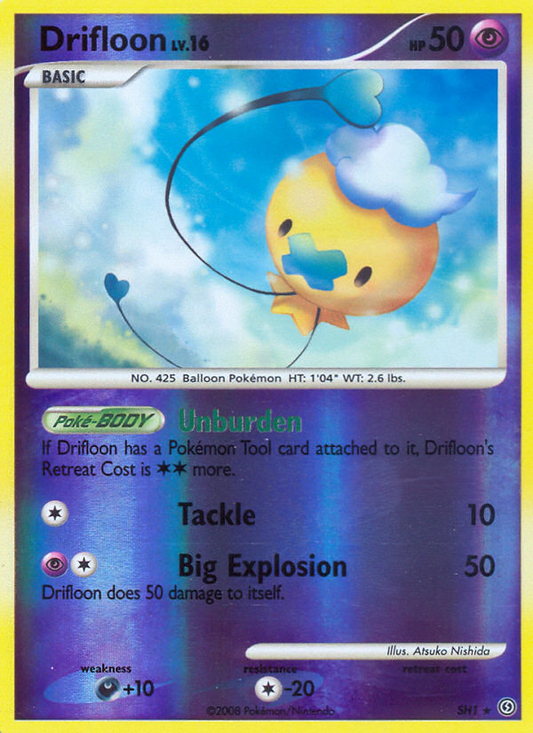 Drifloon SH1/100 Rare | Stormfront | Pokemon Card