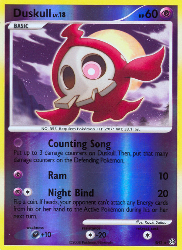 Duskull SH2/100 Rare | Stormfront | Pokemon Card