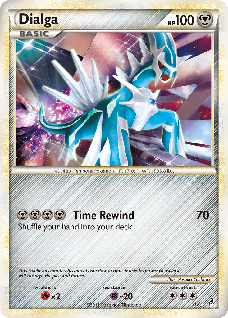 Dialga SL2/95 Rare Holo | Call of Legends | Pokemon Card