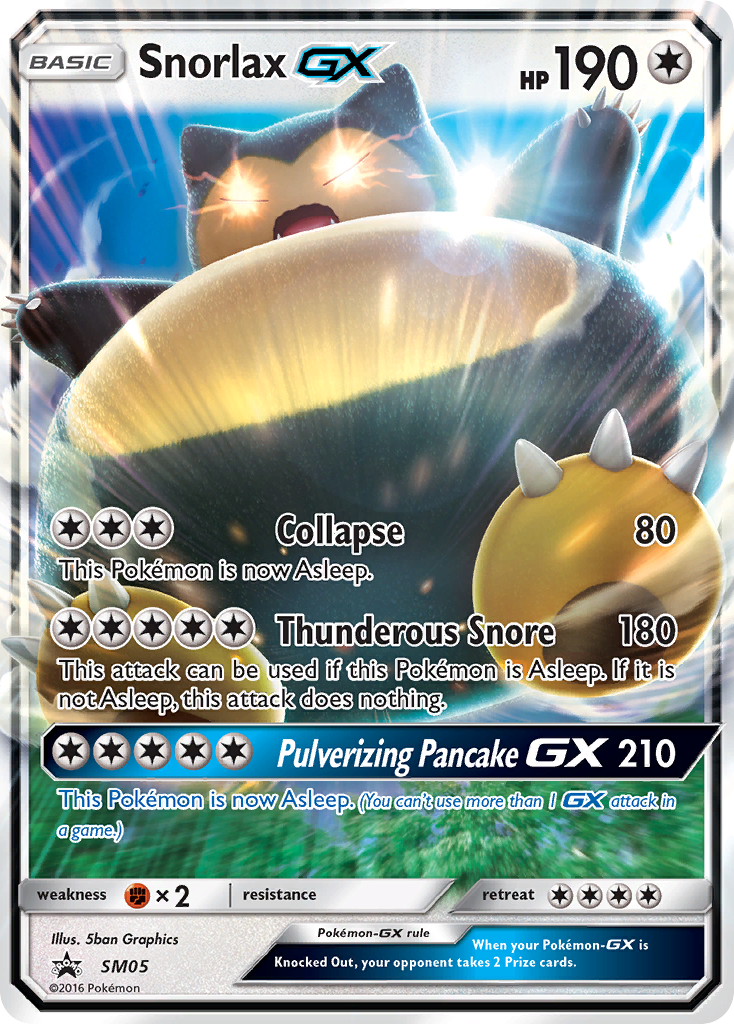 Snorlax-GX SM05/248 Promo | SM Black Star Promos | Pokemon Card