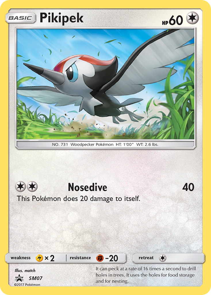 Pikipek SM07/248 Promo | SM Black Star Promos | Pokemon Card