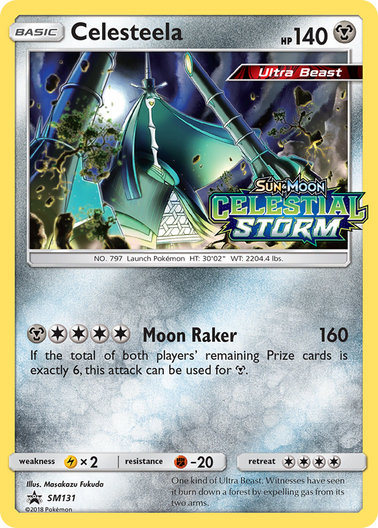 Celesteela SM131/248 Promo | SM Black Star Promos | Pokemon Card
