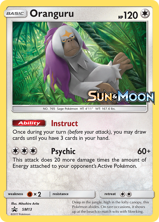 Oranguru SM13/248 Promo | SM Black Star Promos | Pokemon Card
