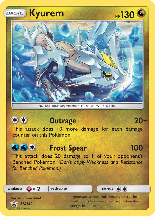 Kyurem SM142/248 Promo | SM Black Star Promos | Pokemon Card