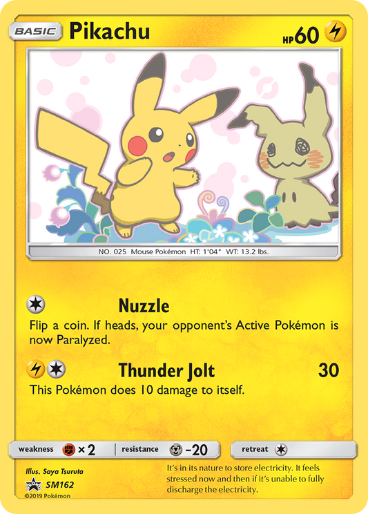 Pikachu SM162/248 Promo | SM Black Star Promos | Pokemon Card