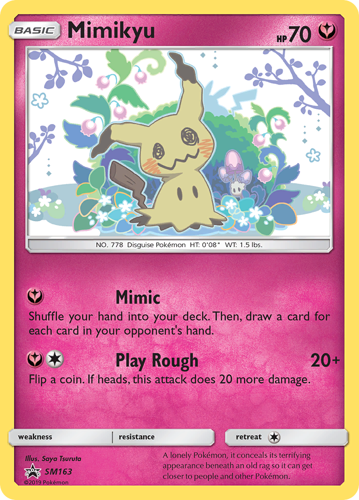 Mimikyu SM163/248 Promo | SM Black Star Promos | Pokemon Card