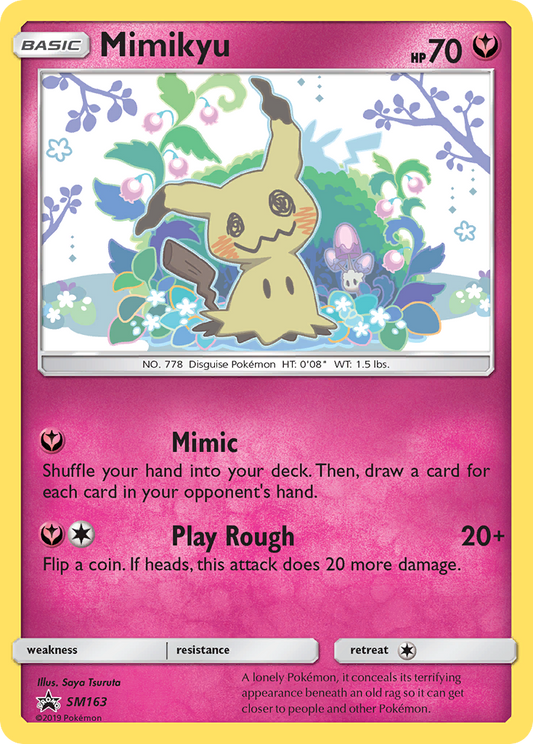 Mimikyu SM163/248 Promo | SM Black Star Promos | Pokemon Card