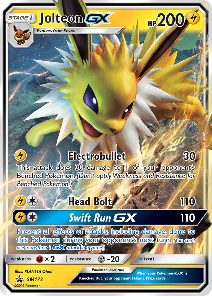 Jolteon-GX SM173/248 Promo | SM Black Star Promos | Pokemon Card