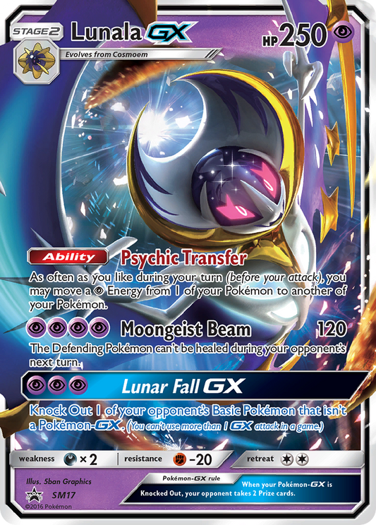 Lunala-GX SM17/248 Promo | SM Black Star Promos | Pokemon Card