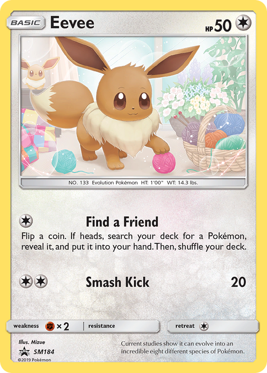 Eevee SM184/248 Promo | SM Black Star Promos | Pokemon Card