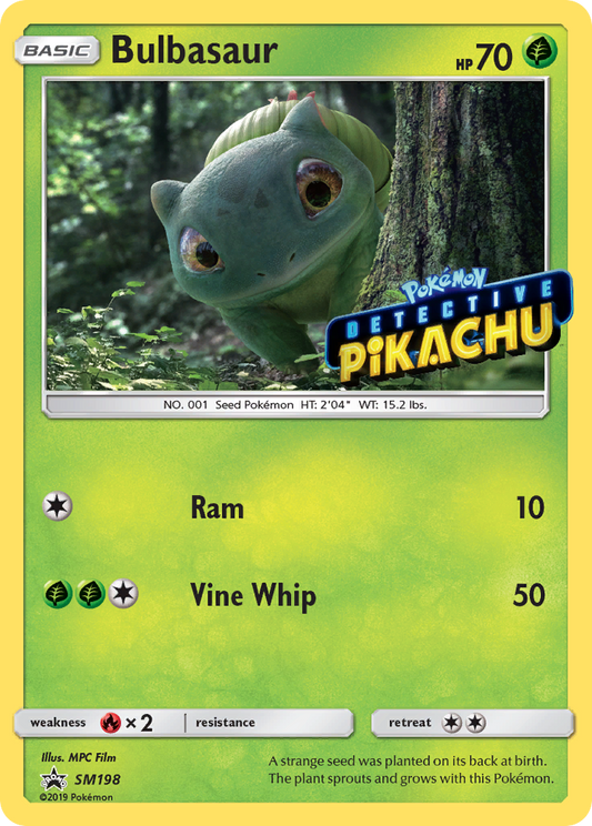 Bulbasaur SM198/248 Promo | SM Black Star Promos | Pokemon Card