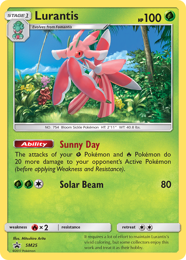 Lurantis SM25/248 Promo | SM Black Star Promos | Pokemon Card