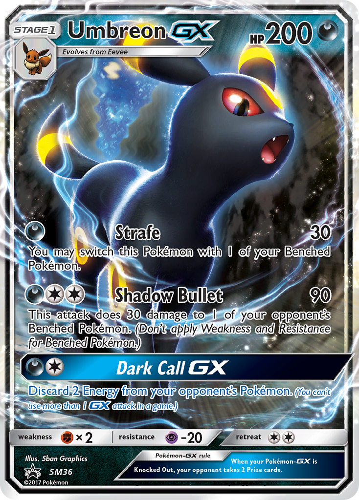 Umbreon-GX SM36/248 Promo | SM Black Star Promos | Pokemon Card