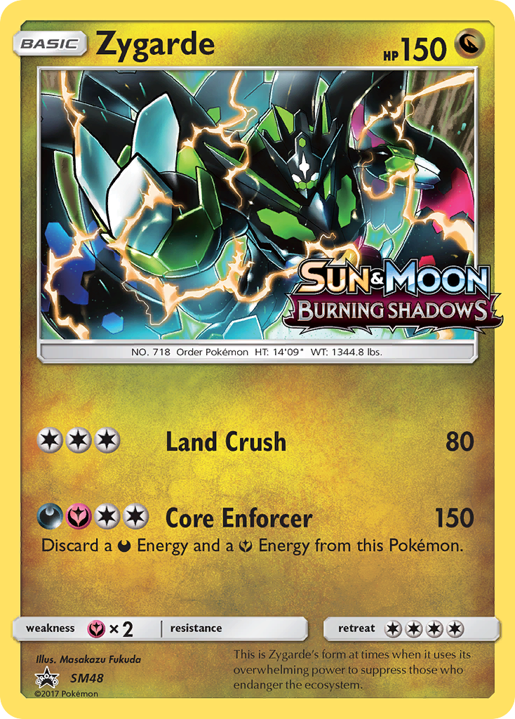 Zygarde SM48/248 Promo | SM Black Star Promos | Pokemon Card