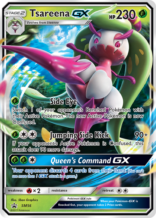 Tsareena-GX SM56/248 Promo | SM Black Star Promos | Pokemon Card