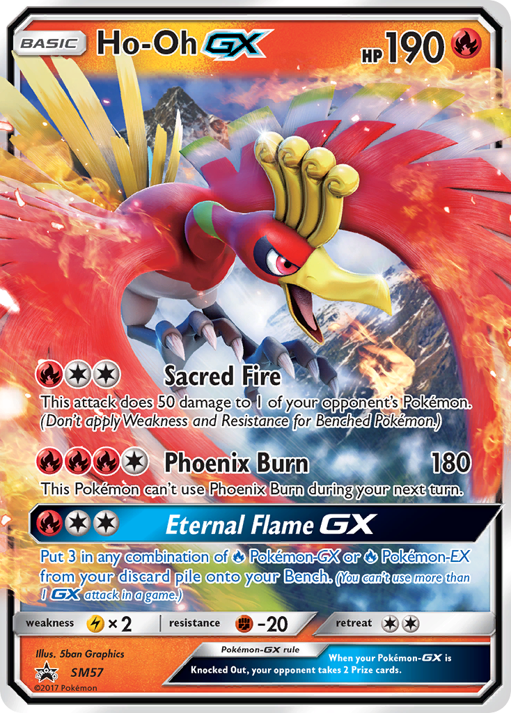 Ho-Oh-GX SM57/248 Promo | SM Black Star Promos | Pokemon Card