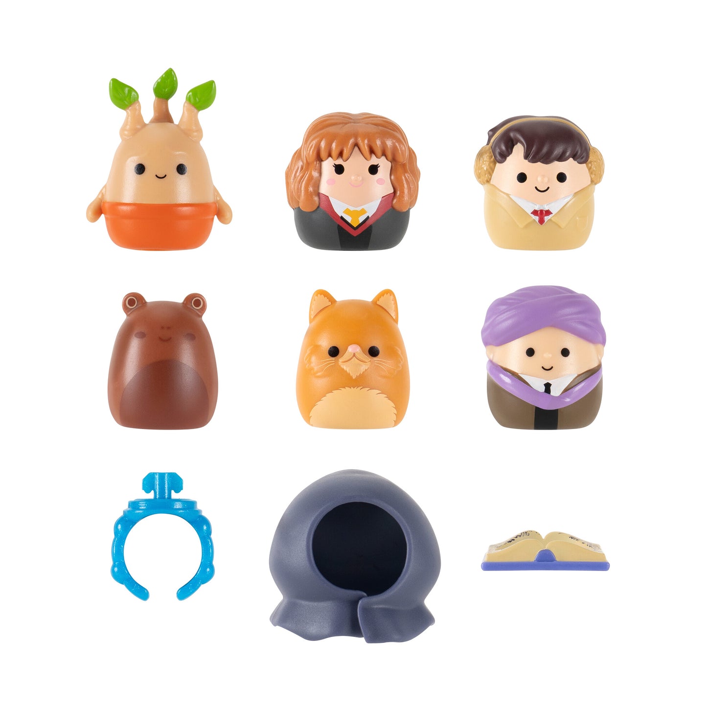 6 Pack Harry Potter - Squish-A-Longs Series 1 Squishmallow Toys