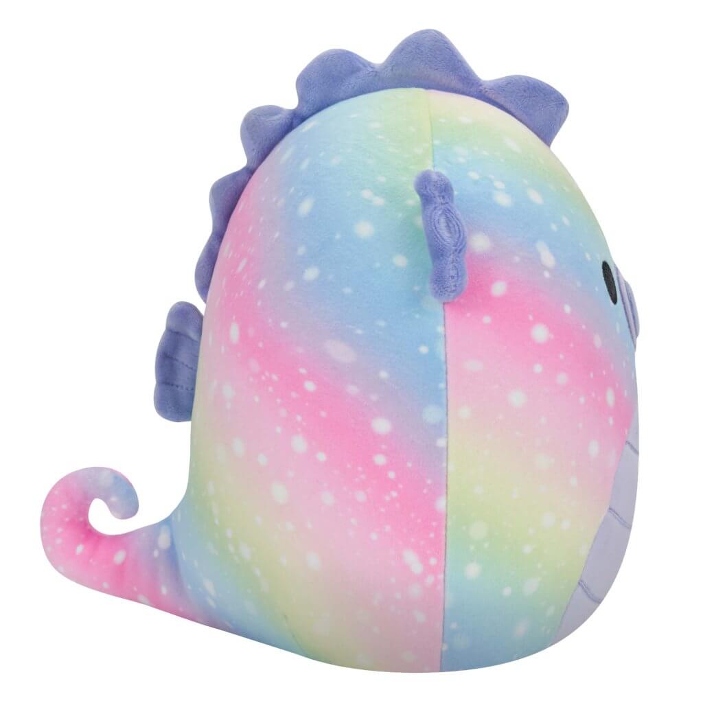 Emerald the Purple Rainbow Seahorse ~ 7.5" Squishmallow Plush ~ In Stock!