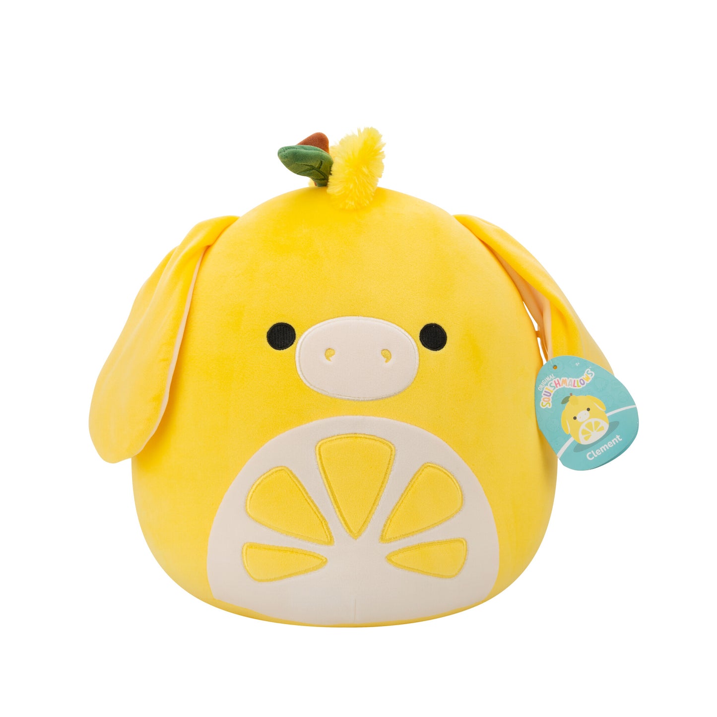 Clement the Lemon Donkey ~ Food Fusion ~ 12" Squishmallow Plush