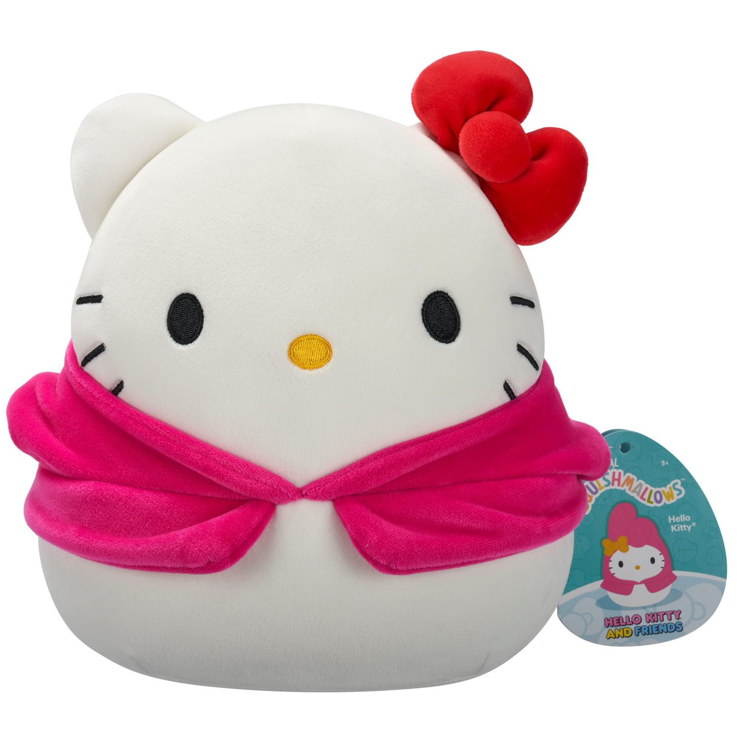 Hello Kitty in My Melody Hoodie ~ 8" Squishmallow Plush