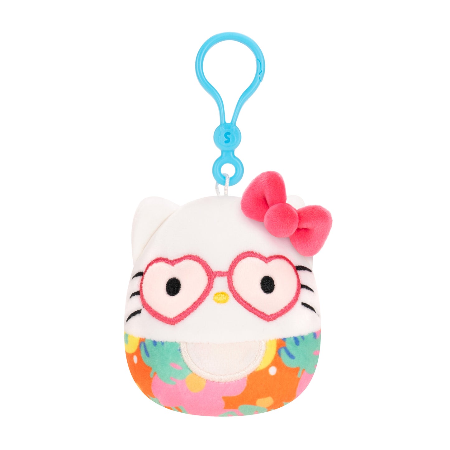 Hello Kitty ~ Tropical Sanrio Squad ~ 3.5" Clip On Squishmallow Plush