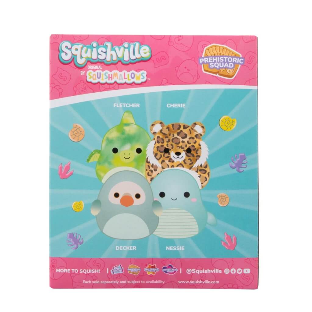 Prehistoric Squad ~ 4 Pack 2" Squishville Plush