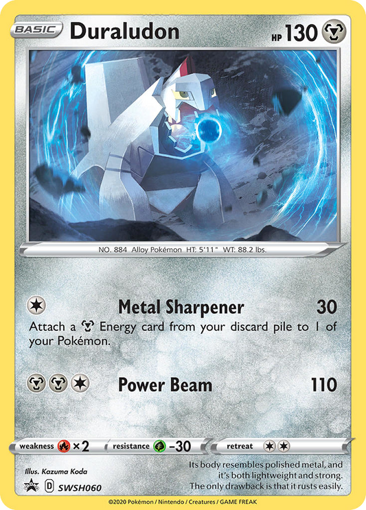Duraludon SWSH060/307 Promo | SWSH Black Star Promos | Pokemon Card