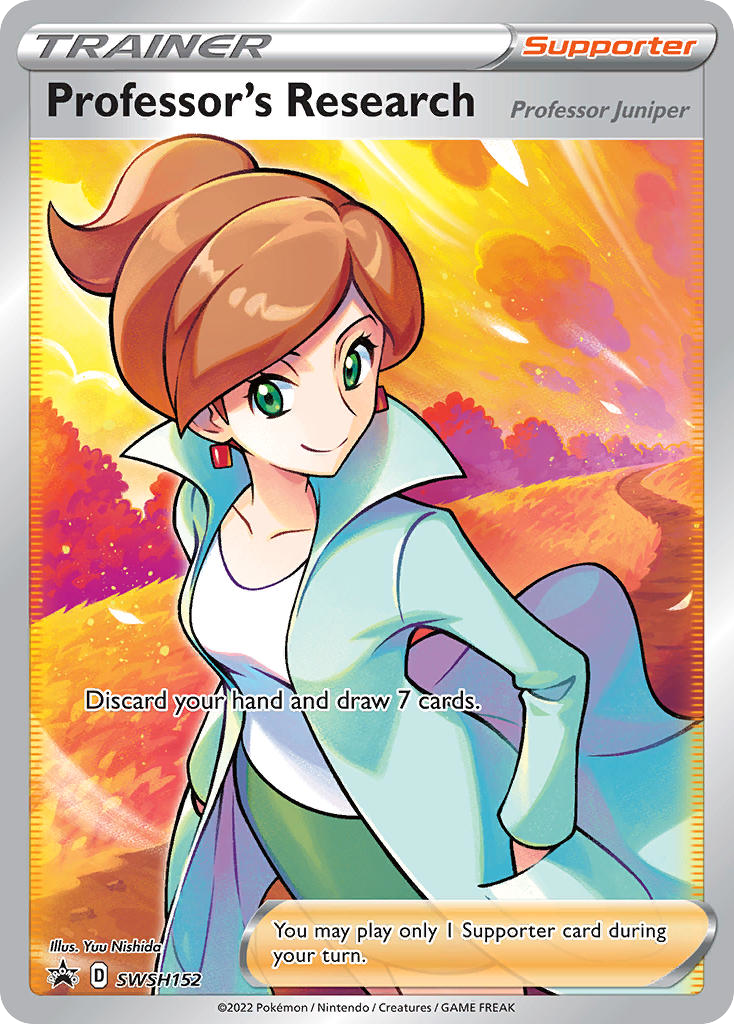 Professor's Research SWSH152/307 Promo | SWSH Black Star Promos | Pokemon Card