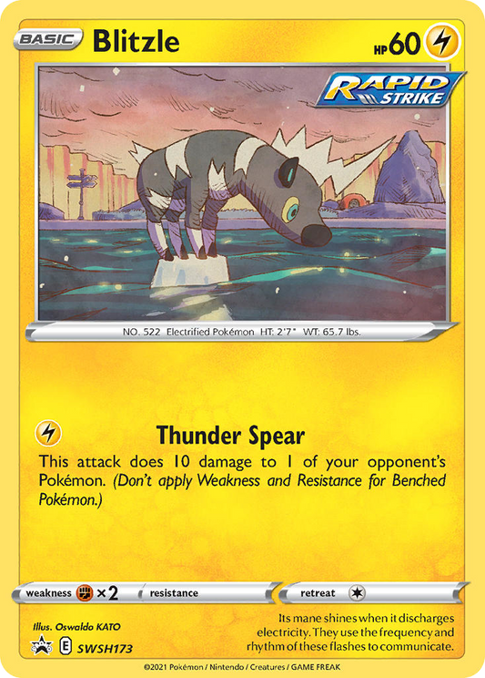 Blitzle SWSH173/307 Promo | SWSH Black Star Promos | Pokemon Card