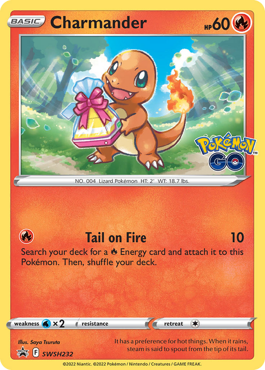 Charmander SWSH232/307 Promo | SWSH Black Star Promos | Pokemon Card