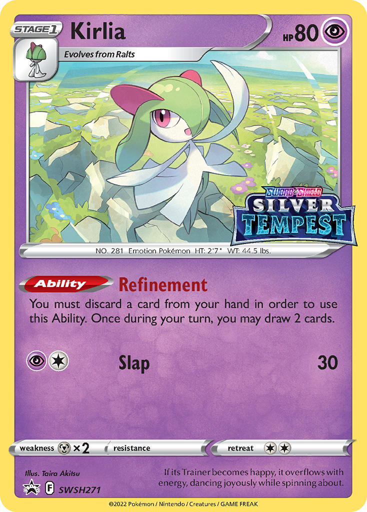 Kirlia SWSH271/307 Promo | SWSH Black Star Promos | Pokemon Card