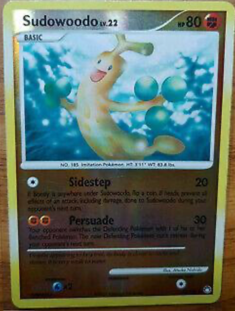 Sudowoodo 35/123 Reverse Holo | Mysterious Treasures | Pokemon Card