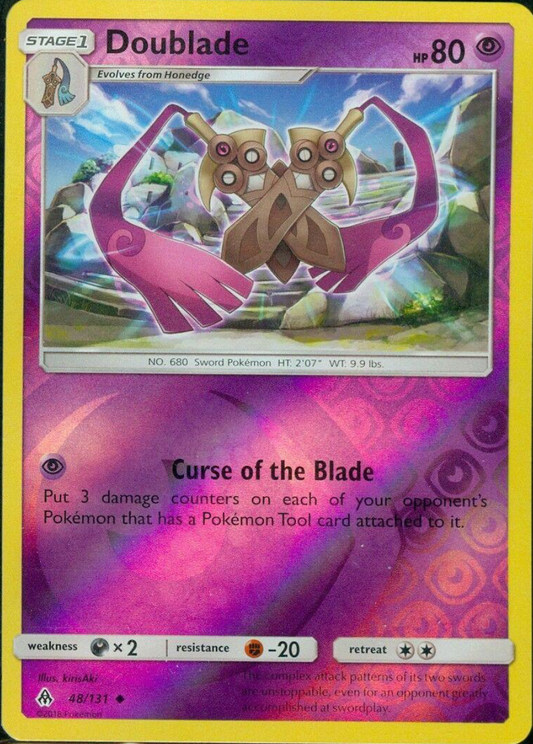 Doublade 48/131 Reverse Holo | Forbidden Light | Pokemon Card