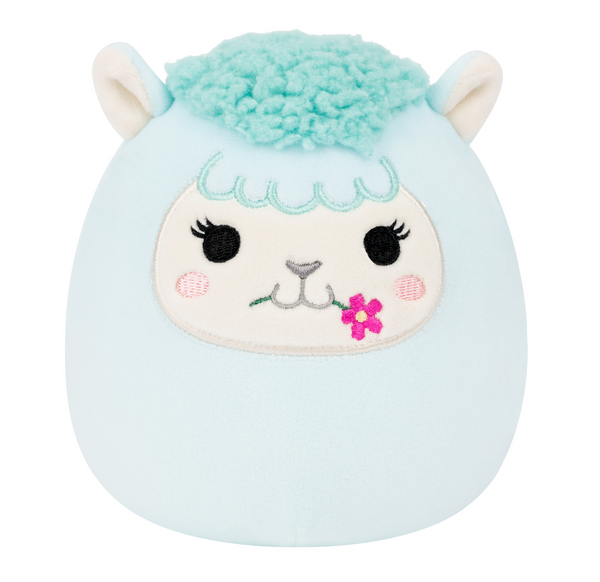 Lorna the Light Teal Llama ~ Easter ~ 7.5" Squishmallow Plush