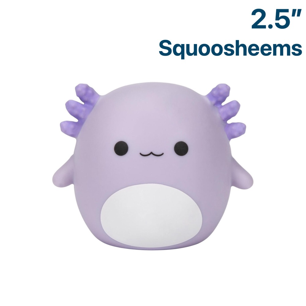 Purple Axolotl ~ 2.5" Fantasy Squad Squooshems by Squishmallows