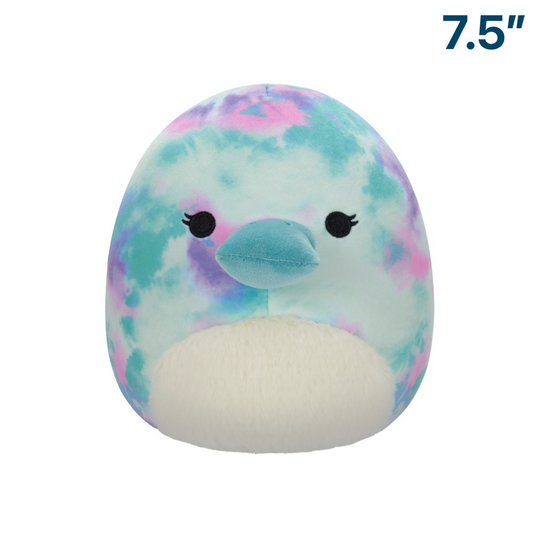 Mitch Watercolour Tie-Dye Platypus ~ Wave 18C Part 2 ~ 7.5" Squishmallow Plush
