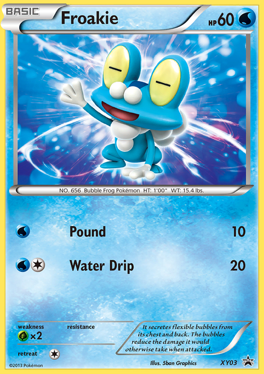 Froakie XY03/211 Promo | XY Black Star Promos | Pokemon Card