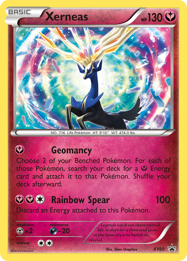 Xerneas XY05/211 Promo | XY Black Star Promos | Pokemon Card