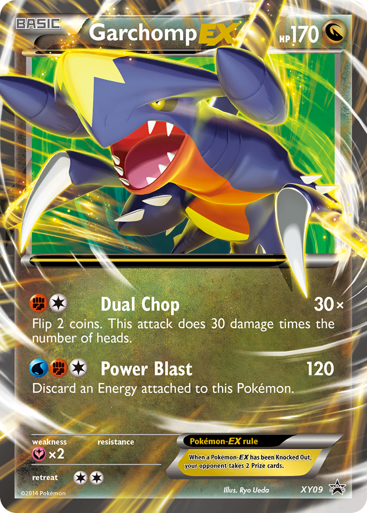 Garchomp-EX XY09/211 Promo | XY Black Star Promos | Pokemon Card